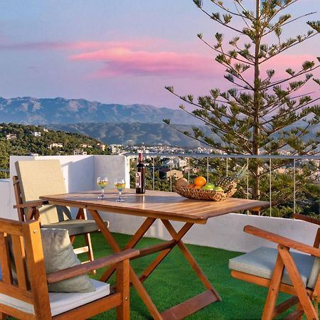 Sunset Home With Sea View Chania  ภายนอก รูปภาพ