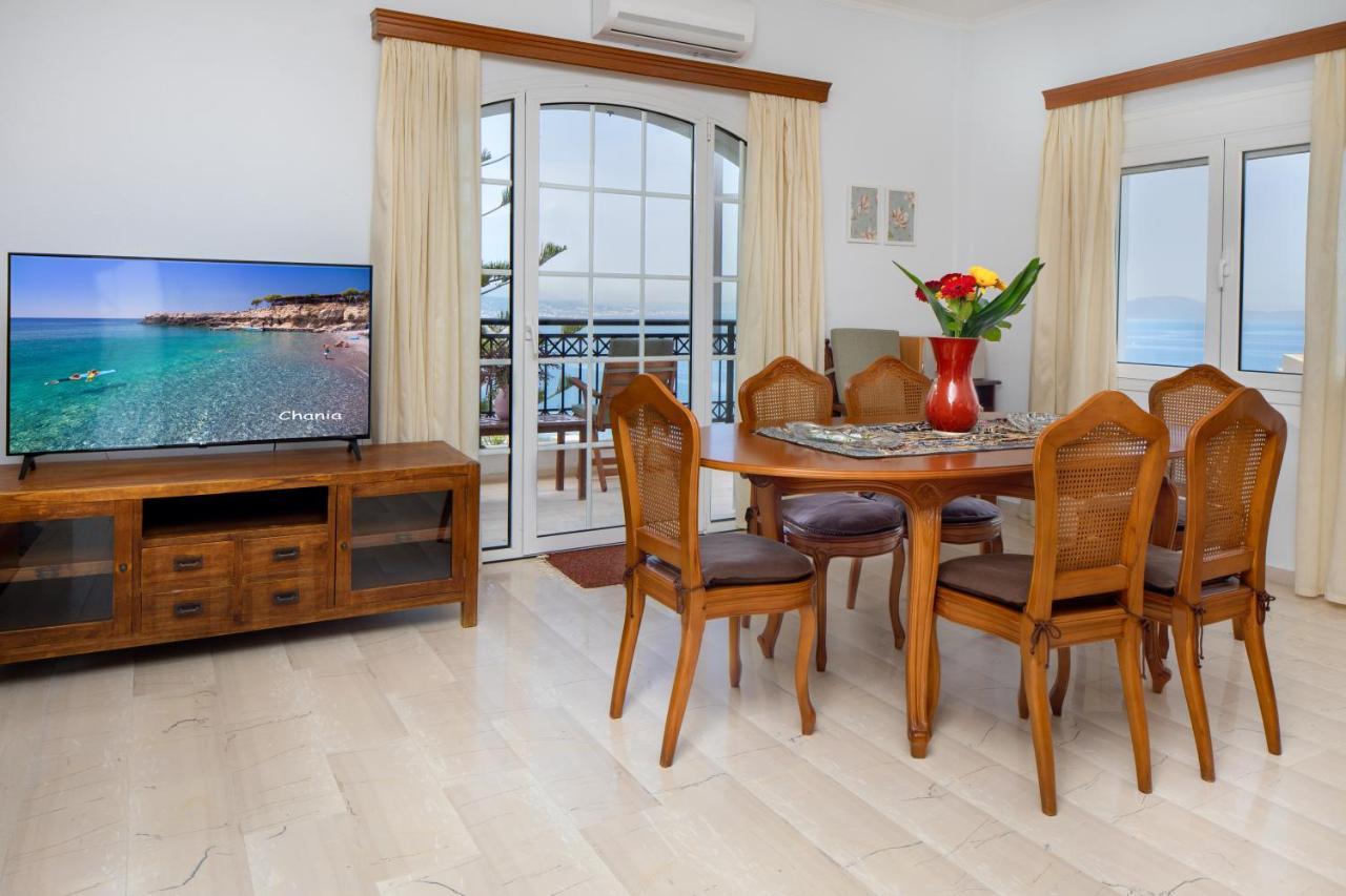 Sunset Home With Sea View Chania  ภายนอก รูปภาพ