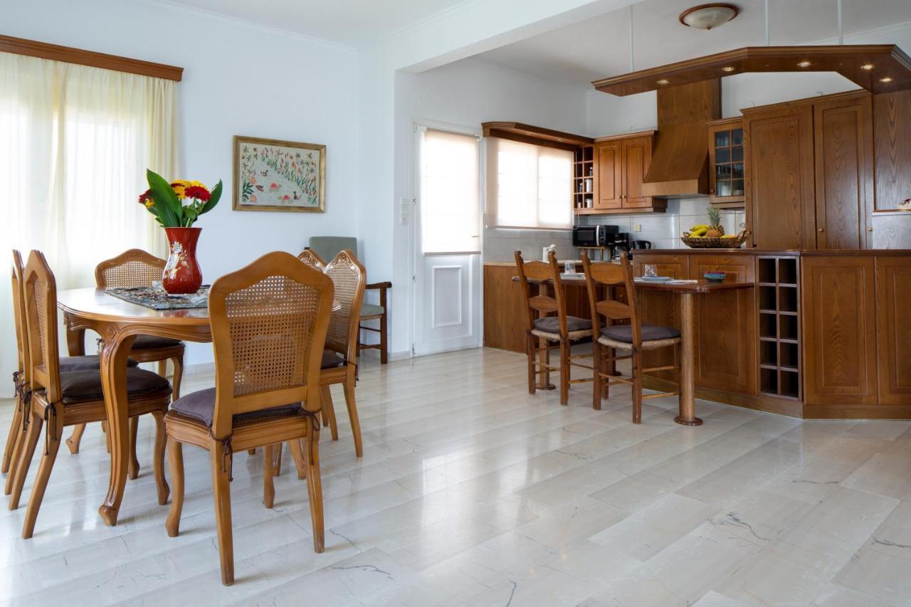 Sunset Home With Sea View Chania  ภายนอก รูปภาพ
