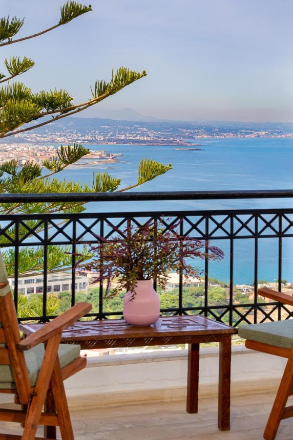 Sunset Home With Sea View Chania  ภายนอก รูปภาพ